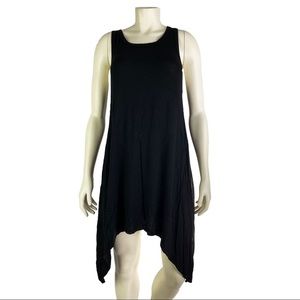 KONTATTO Tank Top Mini Dress, Black, Size S